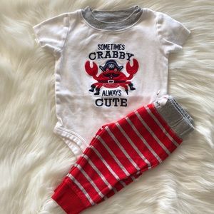 Carter’s 6M “Crabby” Set